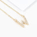 Wholesale gold alloy letter necklace JDC-NE-JL193 Necklaces 氿乐 W Wholesale Jewelry JoyasDeChina Joyas De China