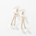 Bulk Jewelry Wholesale gold alloy long pearl earrings JDC-ES-RL051 Wholesale factory from China YIWU China