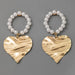 Wholesale gold alloy love circle pearl earrings JDC-ES-C109 Earrings JoyasDeChina 17193 Wholesale Jewelry JoyasDeChina Joyas De China