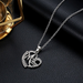 Bulk Jewelry Wholesale gold alloy love diamond necklace JDC-NE-D584 Wholesale factory from China YIWU China