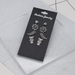 Bulk Jewelry Wholesale gold alloy micro Inlaid Turquoise owl wing Earrings JDC-ES-bq200 Wholesale factory from China YIWU China