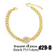 Bulk Jewelry Wholesale gold alloy mosaic zircon Flower Necklaces JDC-NE-AS285 Wholesale factory from China YIWU China