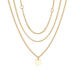 Bulk Jewelry Wholesale gold alloy multilayer Necklace JDC-NE-D661 Wholesale factory from China YIWU China