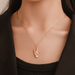 Bulk Jewelry Wholesale gold alloy palm necklace JDC-NE-A341 Wholesale factory from China YIWU China