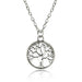 Bulk Jewelry Wholesale gold alloy peace tree necklace JDC-NE-A332 Wholesale factory from China YIWU China
