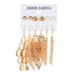 Wholesale gold alloy pearl tassel stud JDC-ES-D378 earrings JoyasDeChina 01 Gold 11634 Wholesale Jewelry JoyasDeChina Joyas De China