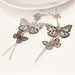 Bulk Jewelry Wholesale gold alloy rhinestone bow earrings JDC-ES-RL012 Wholesale factory from China YIWU China
