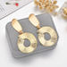 Bulk Jewelry Wholesale gold alloy ring Earrings JDC-ES-bq183 Wholesale factory from China YIWU China