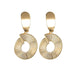 Bulk Jewelry Wholesale gold alloy ring Earrings JDC-ES-bq183 Wholesale factory from China YIWU China