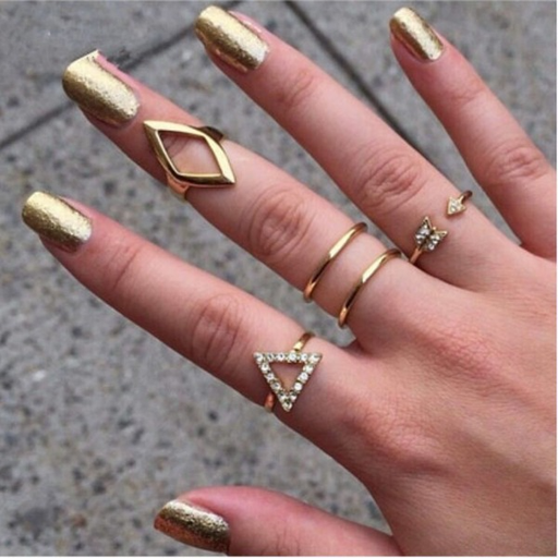 Bulk Jewelry Wholesale gold alloy rings JDC-RS-wy070 Wholesale factory from China YIWU China