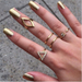Bulk Jewelry Wholesale gold alloy rings JDC-RS-wy070 Wholesale factory from China YIWU China
