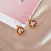 Bulk Jewelry Wholesale gold alloy round star Earring JDC-ES-bq121 Wholesale factory from China YIWU China