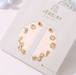 Bulk Jewelry Wholesale gold alloy shell combination Earrings JDC-ES-D326 Wholesale factory from China YIWU China