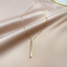 Bulk Jewelry Wholesale gold alloy shell titanium steel necklace JDC-NE-BY046 Wholesale factory from China YIWU China