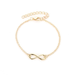 Bulk Jewelry Wholesale gold alloy simple 8 word Bracelet JDC-BT-D512 Wholesale factory from China YIWU China