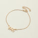 Bulk Jewelry Wholesale gold alloy simple years digital anklet women JDC-AS-GSE003 Wholesale factory from China YIWU China