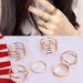 Bulk Jewelry Wholesale gold alloy stainless steel rings JDC-RS-RL006 Wholesale factory from China YIWU China