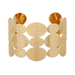 Bulk Jewelry Wholesale gold alloy strip geometric bracelets JDC-BT-e024 Wholesale factory from China YIWU China