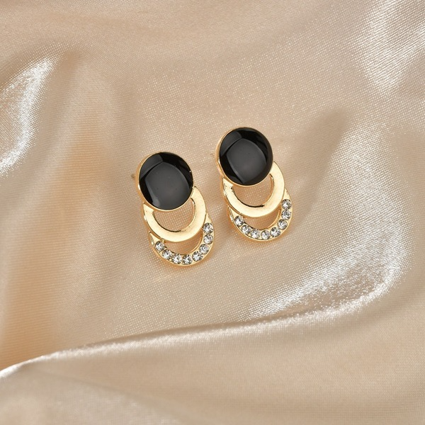 Bulk Jewelry Wholesale gold alloy studded Earrings JDC-ES-bq100 Wholesale factory from China YIWU China