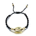 Bulk Jewelry Wholesale gold alloy sub small round bead shell bracelet JDC-BT-C024 Wholesale factory from China YIWU China
