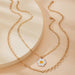 Bulk Jewelry Wholesale gold alloy sunflower daisy necklace JDC-NE-C059 Wholesale factory from China YIWU China