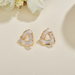 Bulk Jewelry Wholesale gold alloy Triangle Earrings JDC-ES-bq114 Wholesale factory from China YIWU China