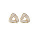 Bulk Jewelry Wholesale gold alloy Triangle Earrings JDC-ES-bq114 Wholesale factory from China YIWU China