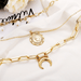 Wholesale Gold Alloy Triple Layer Necklace JDC-NE-F608 Necklaces 韩之尚 Wholesale Jewelry JoyasDeChina Joyas De China