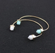 Bulk Jewelry Wholesale gold alloy turquoise white pine bracelet JDC-BT-C023 Wholesale factory from China YIWU China