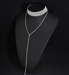 Bulk Jewelry Wholesale gold alloy winding y-shaped short necklaces JDC-NE-sf037 Wholesale factory from China YIWU China