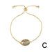 Bulk Jewelry Wholesale gold alloy zircon bracelet JDC-BT-AS3 Wholesale factory from China YIWU China