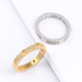 Bulk Jewelry Wholesale gold brass white steel zircon Rings JDC-RS-AS158 Wholesale factory from China YIWU China