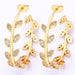 Wholesale gold butterfly style copper fashion Earrings JDC-ES-WN033 Earrings 薇妮 TER1075 Wholesale Jewelry JoyasDeChina Joyas De China
