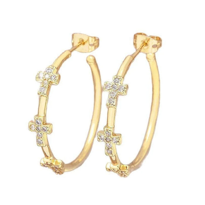 Wholesale gold butterfly style copper fashion Earrings JDC-ES-WN033 Earrings 薇妮 TER1076 Wholesale Jewelry JoyasDeChina Joyas De China