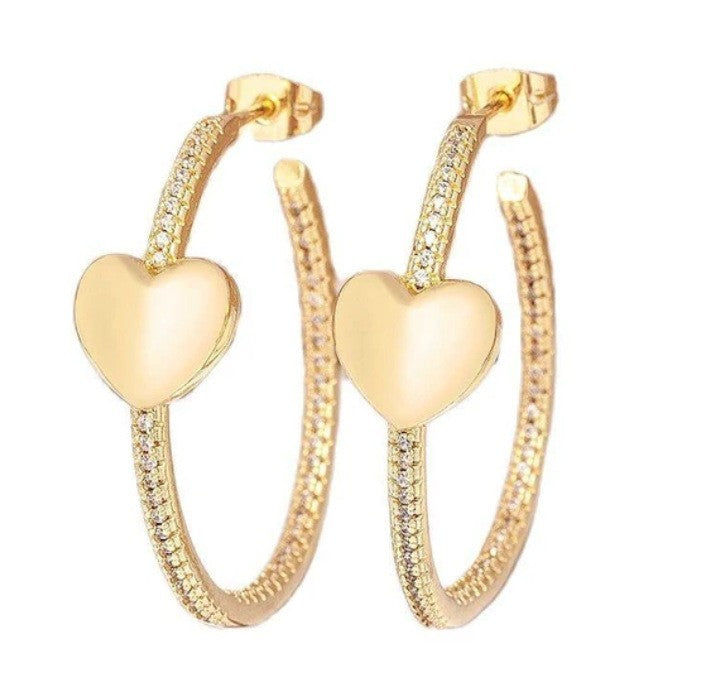Wholesale gold butterfly style copper fashion Earrings JDC-ES-WN033 Earrings 薇妮 TER1080 Wholesale Jewelry JoyasDeChina Joyas De China