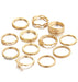 Wholesale Gold Color Alloy Rings Set JDC-RS-F578 Rings JoyasDeChina RJ071 alloy Wholesale Jewelry JoyasDeChina Joyas De China