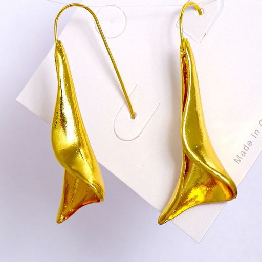 Wholesale gold color irregular alloy earrings JDC-ES-JR017 Earrings JoyasDeChina Wholesale Jewelry JoyasDeChina Joyas De China