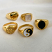 Wholesale gold color stainless steel Rings JDC-RS-JD062 Rings JoyasDeChina Wholesale Jewelry JoyasDeChina Joyas De China