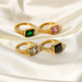 Wholesale gold color stainless steel rings JDC-RS-JD068 Rings JoyasDeChina Wholesale Jewelry JoyasDeChina Joyas De China