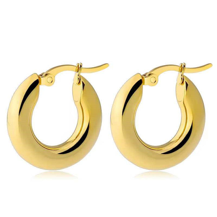 Wholesale Gold Color Zinc Alloy Earrings JDC-ES-WN023 Earrings 薇妮 AER584 Wholesale Jewelry JoyasDeChina Joyas De China