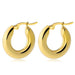 Wholesale Gold Color Zinc Alloy Earrings JDC-ES-WN023 Earrings 薇妮 AER584 Wholesale Jewelry JoyasDeChina Joyas De China