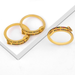Bulk Jewelry Wholesale gold copper arrow Rings JDC-RS-AS154 Wholesale factory from China YIWU China