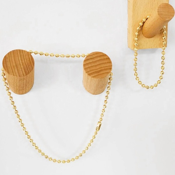 Bulk Jewelry Wholesale gold copper beads Necklaces JDC-NE-AS264 Wholesale factory from China YIWU China