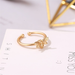 Bulk Jewelry Wholesale gold copper bee minimalist ring JDC-RS-D035 Wholesale factory from China YIWU China