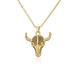 Bulk Jewelry Wholesale gold copper cow head and sheep head Necklaces JDC-NE-ag006 Wholesale factory from China YIWU China