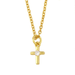 Bulk Jewelry Wholesale gold copper cross love Necklaces JDC-NE-AS251 Wholesale factory from China YIWU China