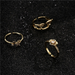 Bulk Jewelry Wholesale gold copper cute LOVE Rings JDC-RS-ag041 Wholesale factory from China YIWU China