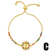 Bulk Jewelry Wholesale gold copper diamond bracelet JDC-BT-GSAS001 Wholesale factory from China YIWU China