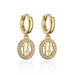 Wholesale gold copper earrings for boys and girls JDC-ES-ag027 Earrings JoyasDeChina 40906 Wholesale Jewelry JoyasDeChina Joyas De China