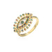 Bulk Jewelry Wholesale gold copper eye Rings JDC-RS-ag031 Wholesale factory from China YIWU China